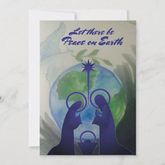 世界平和クリスマスカード シーズンカード (正面)