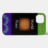 世界平和ケースメイトiPhoneケース Case-Mate iPhoneケース (裏面 (横))