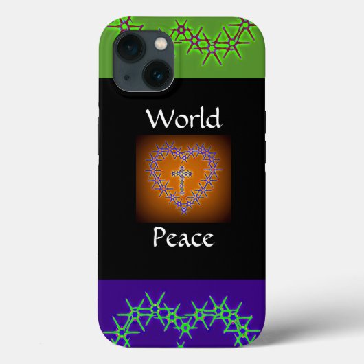 世界平和ケースメイトiPhoneケース Case-Mate iPhoneケース (裏面)