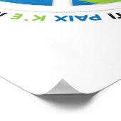 世界平和サイン言語 ポスター (角)