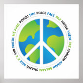 世界平和サイン言語 ポスター (正面)