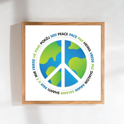 世界平和サイン言語 ポスター