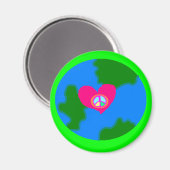 世界平和ピスタチオ磁石 マグネット (正面/裏面)