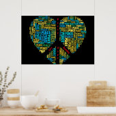 世界平和ポスター ポスター (キッチン)