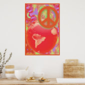 世界平和ポスター ポスター (キッチン)