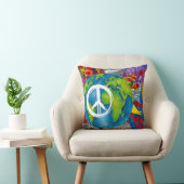 世界平和装飾用クッション クッション (椅子)