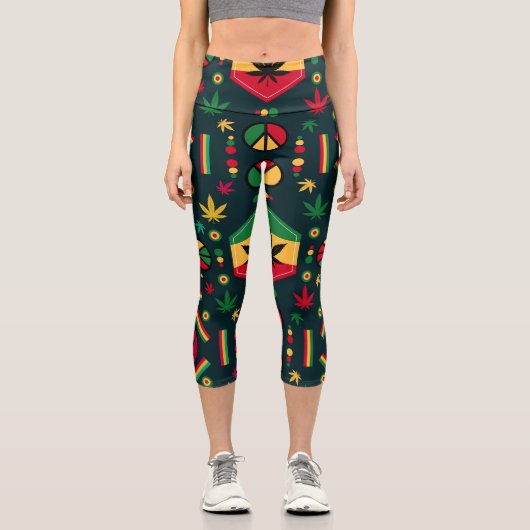 世界平和 カプリレギンス (正面)