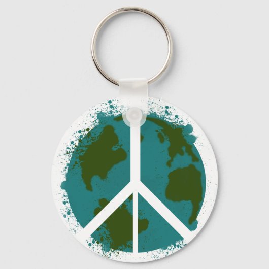 世界平和 キーホルダー (正面)