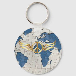 世界平和 キーホルダー