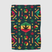 世界平和 ゴルフタオル (正面)