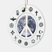 世界平和 セラミックオーナメント (左)