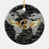 世界平和 セラミックオーナメント (裏面)