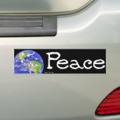 世界平和 バンパーステッカー (車上)