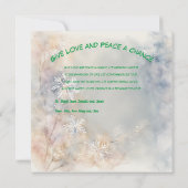 世界平和:ホリークラウンハレ平和愛 カード (裏面)