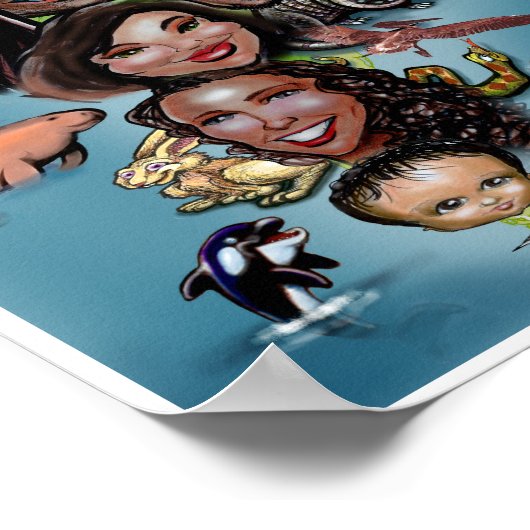 世界平和 ポスター (角)