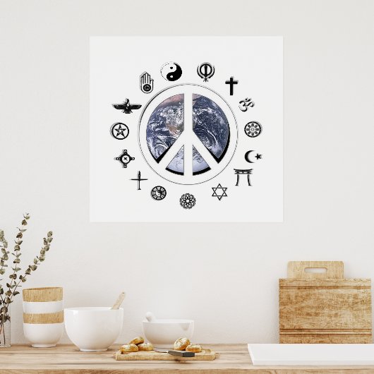 世界平和 ポスター (キッチン)