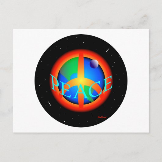 世界平和 ポストカード (正面)