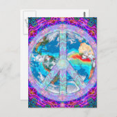 世界平和 ポストカード (正面/裏面)