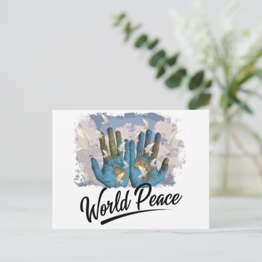 世界平和 ポストカード (スタンド正面)