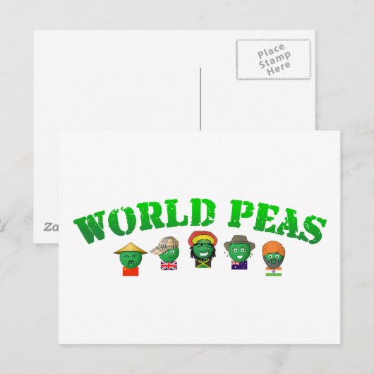 世界平和 ポストカード (正面/裏面)