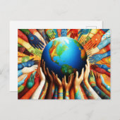 世界平和 ポストカード (正面/裏面)