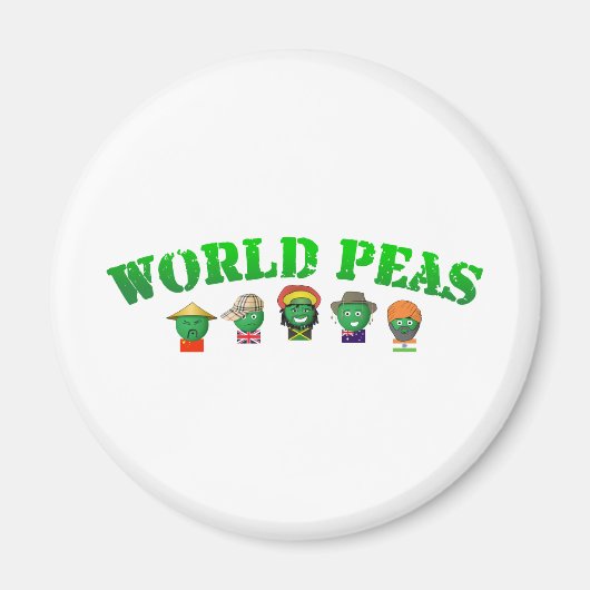 世界平和 マグネット (正面)