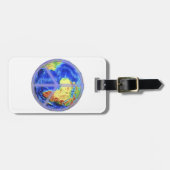 世界平和 ラゲッジタグ (正面横)