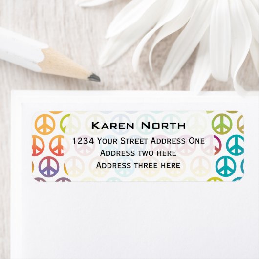 世界平和 ラベル (インサイチュ)