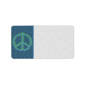 世界平和 ラベル (正面)