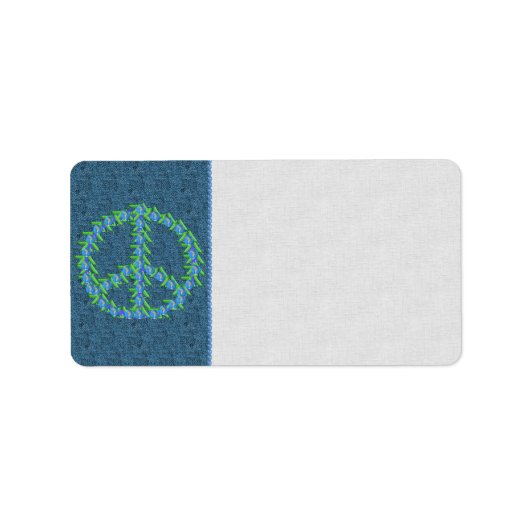 世界平和 ラベル (正面)