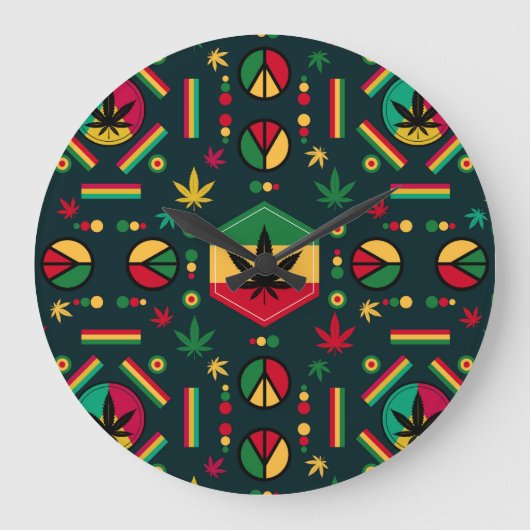 世界平和 ラージ壁時計 (正面)