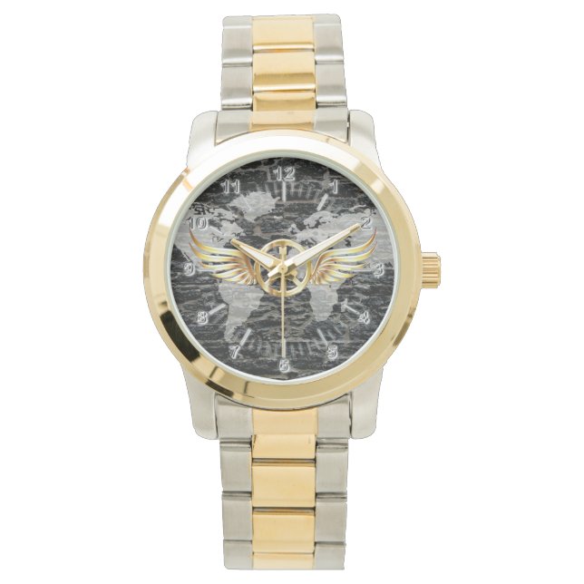 世界平和 腕時計 (正面)