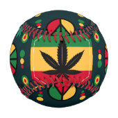 世界平和 野球ボール (裏面)