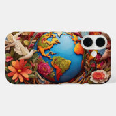 世界平和 Case-Mate iPhoneケース (裏面 (横))