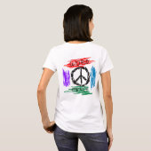 世界平和 Tシャツ (裏面フル)