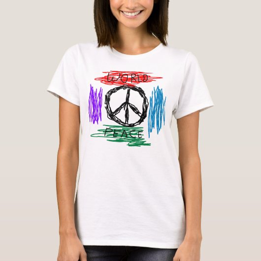世界平和 Tシャツ (正面)