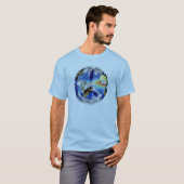 世界平和 Tシャツ (正面フル)