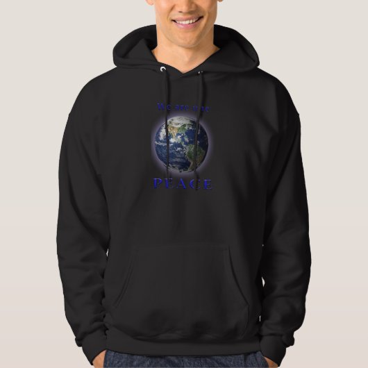 世界平和Tシャツ パーカ (正面)