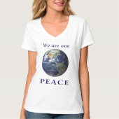 世界平和Tシャツ Tシャツ (正面)