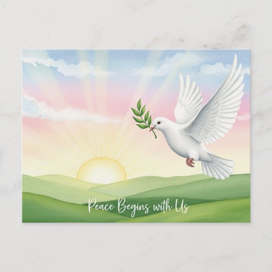 世界平国際的和 ポストカード (正面)