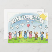 世界平国際的和 ポストカード (正面/裏面)