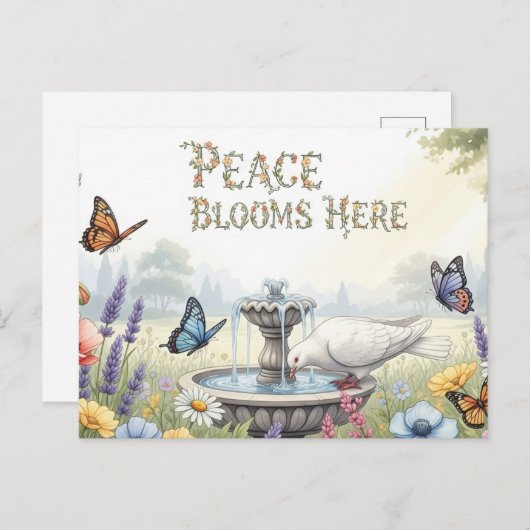 世界平国際的和 ポストカード (正面/裏面)