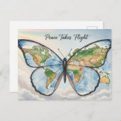 世界平国際的和 ポストカード (正面/裏面)