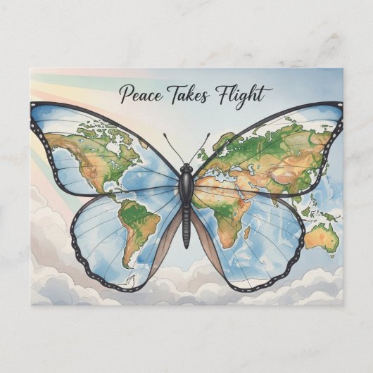 世界平国際的和 ポストカード (正面)