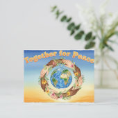 世界平国際的和 ポストカード (スタンド正面)