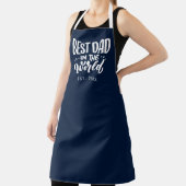 世界年最高のの父の日のパパ エプロン (インサイチュ)