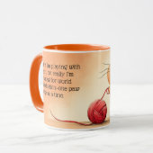 世界征服のための訓練 マグカップ (正面左)