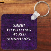 世界征服キーチェーン キーホルダー (裏面)