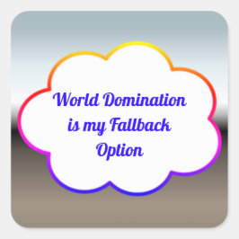 世界征服シール スクエアシール