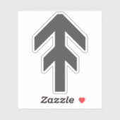 世界征服ルーン（灰色） シール (シート)